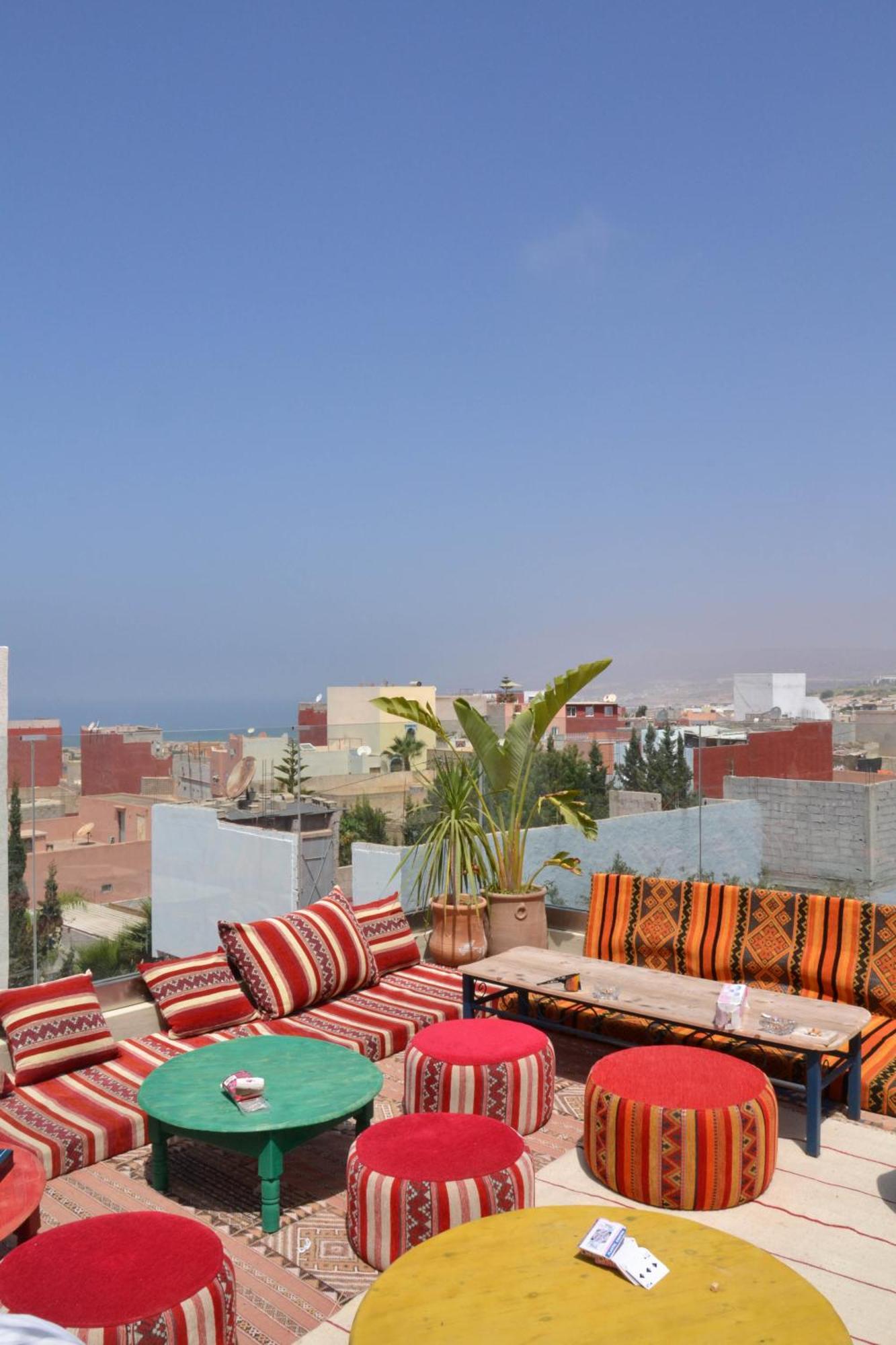 Хостел Playa Del Sol Surf House Tamraght Екстер'єр фото