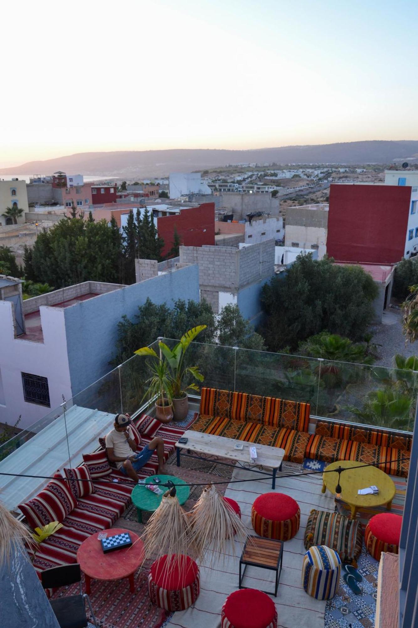 Хостел Playa Del Sol Surf House Tamraght Екстер'єр фото